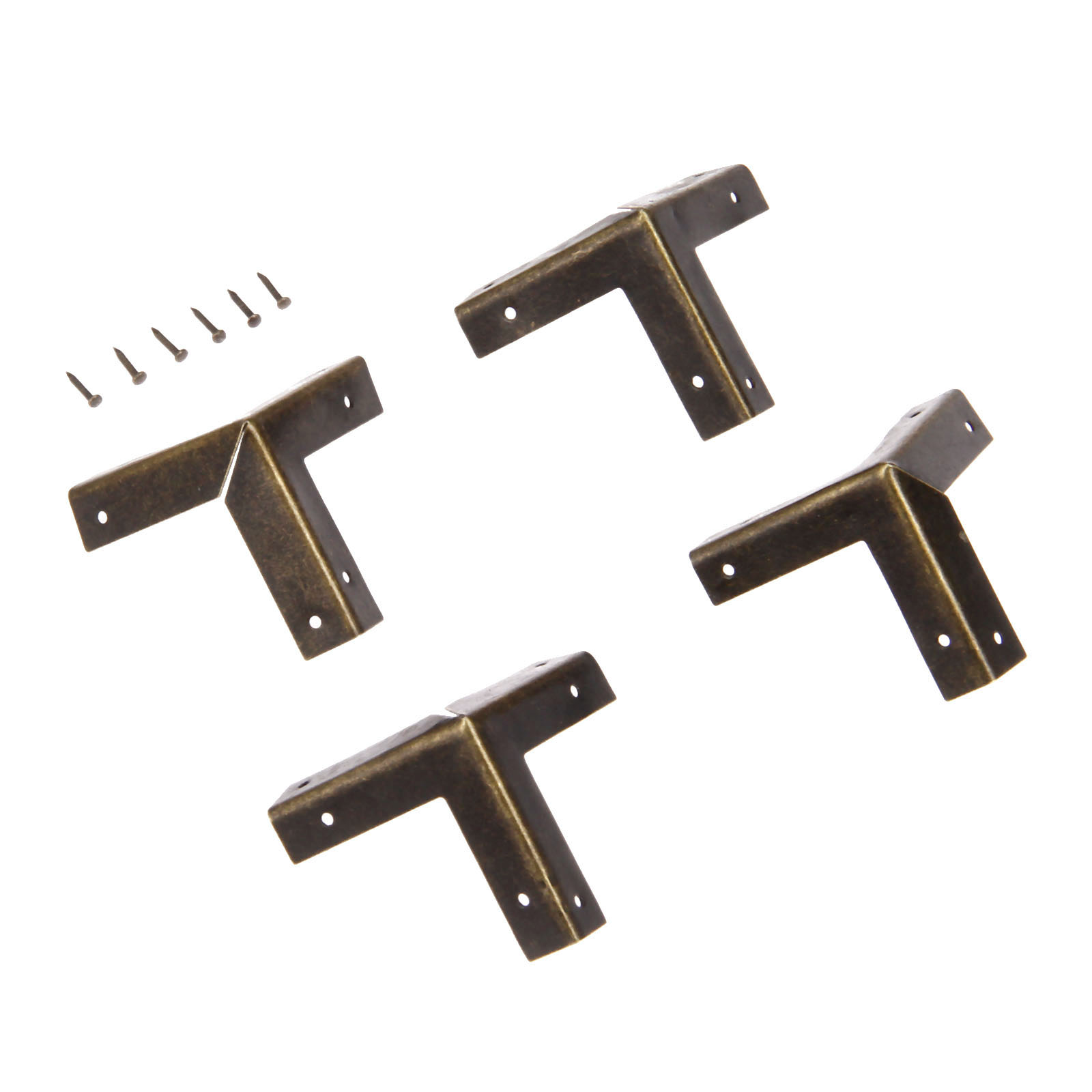 DRELD 4Pcs Antique Bronze Corn - đánh giá và giá Furniture Hardware Covers