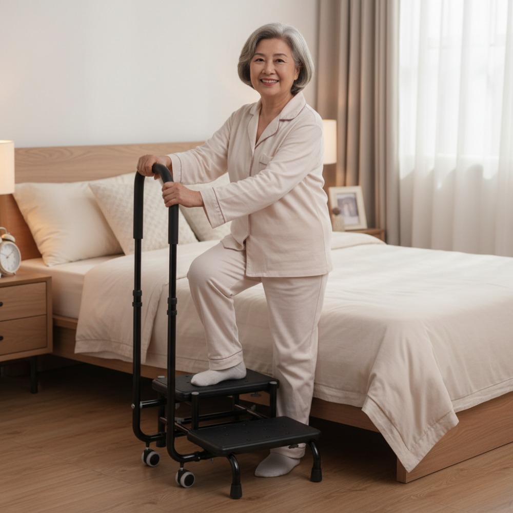 2-Step Stool with Handle for E - đánh giá và giá Furniture Hardware For Bed