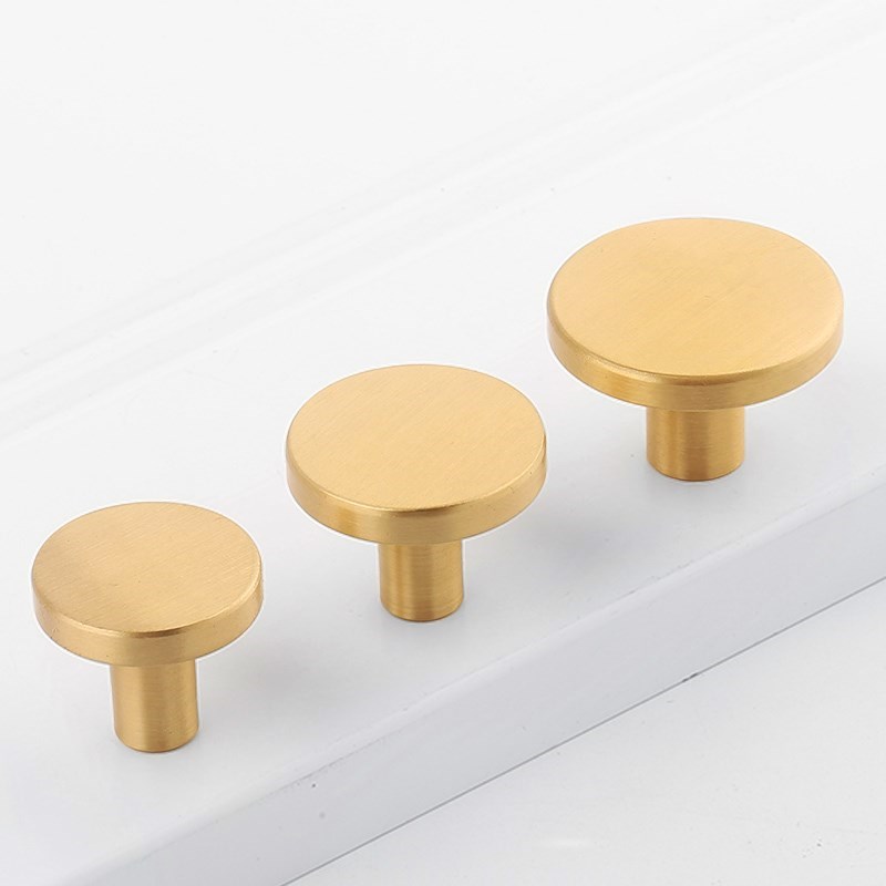 Round Brass Kitchen Cabinet Dr - đánh giá và giá Furniture Hardware Brass