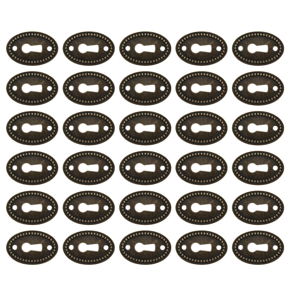 30Pcs Zinc Alloy Keyhole Cover - đánh giá và giá Furniture Hardware Covers
