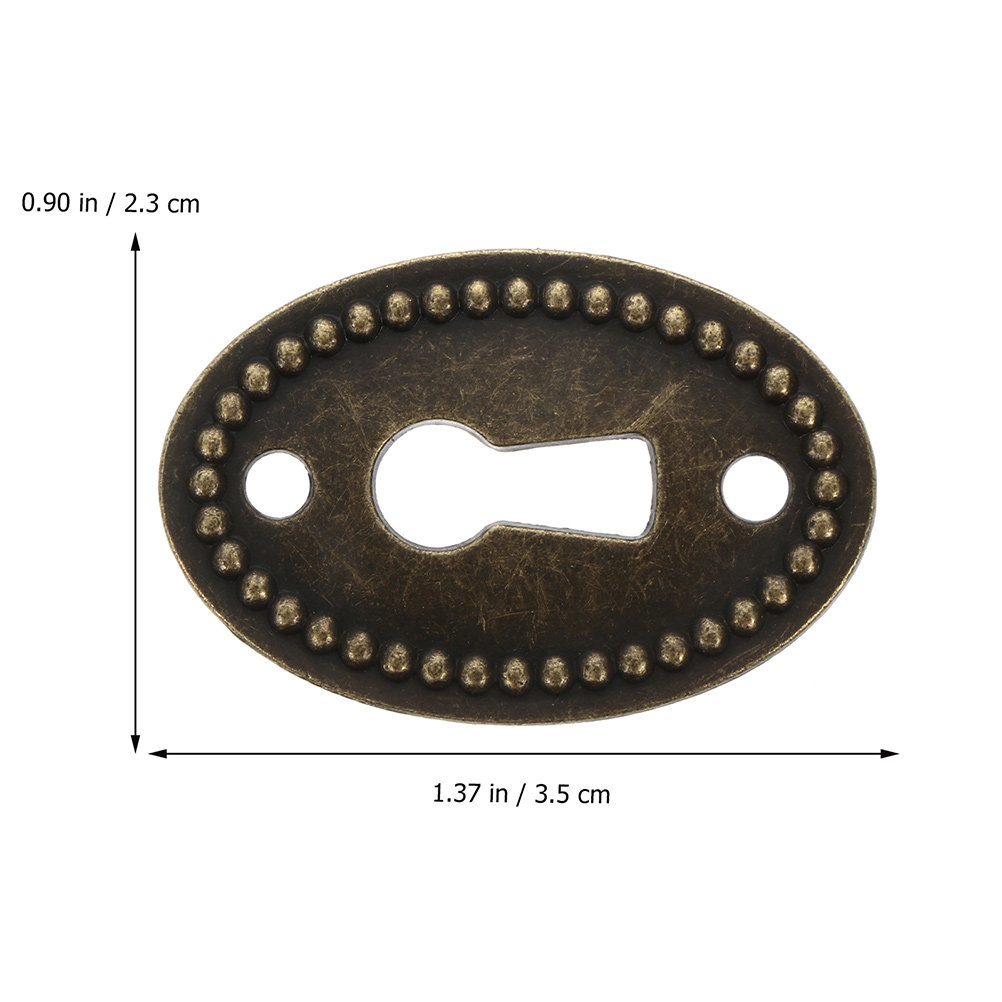 30Pcs Zinc Alloy Keyhole Cover - đánh giá và giá Furniture Hardware Covers
