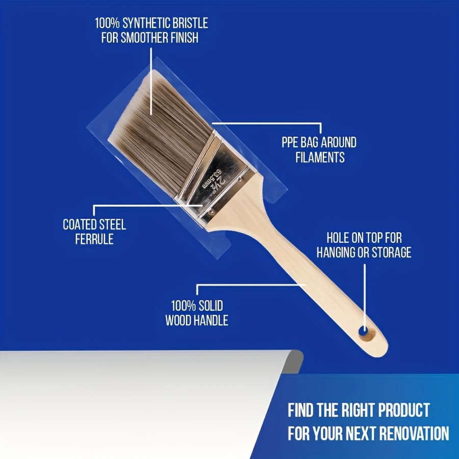 5Pcs High Quality Paint Brush  - đánh giá và giá Furniture Hardware Parts