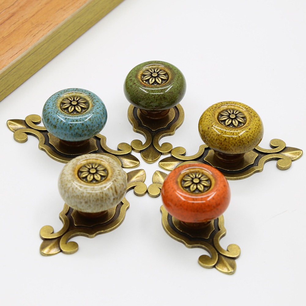 Creative Single Hole Ceramic K - đánh giá và giá Furniture Hardware Brass