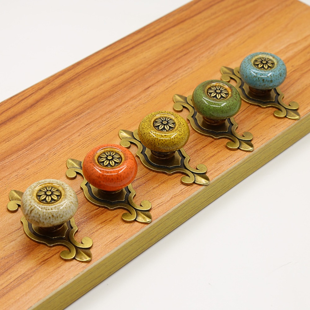 Creative Single Hole Ceramic K - đánh giá và giá Furniture Hardware Brass