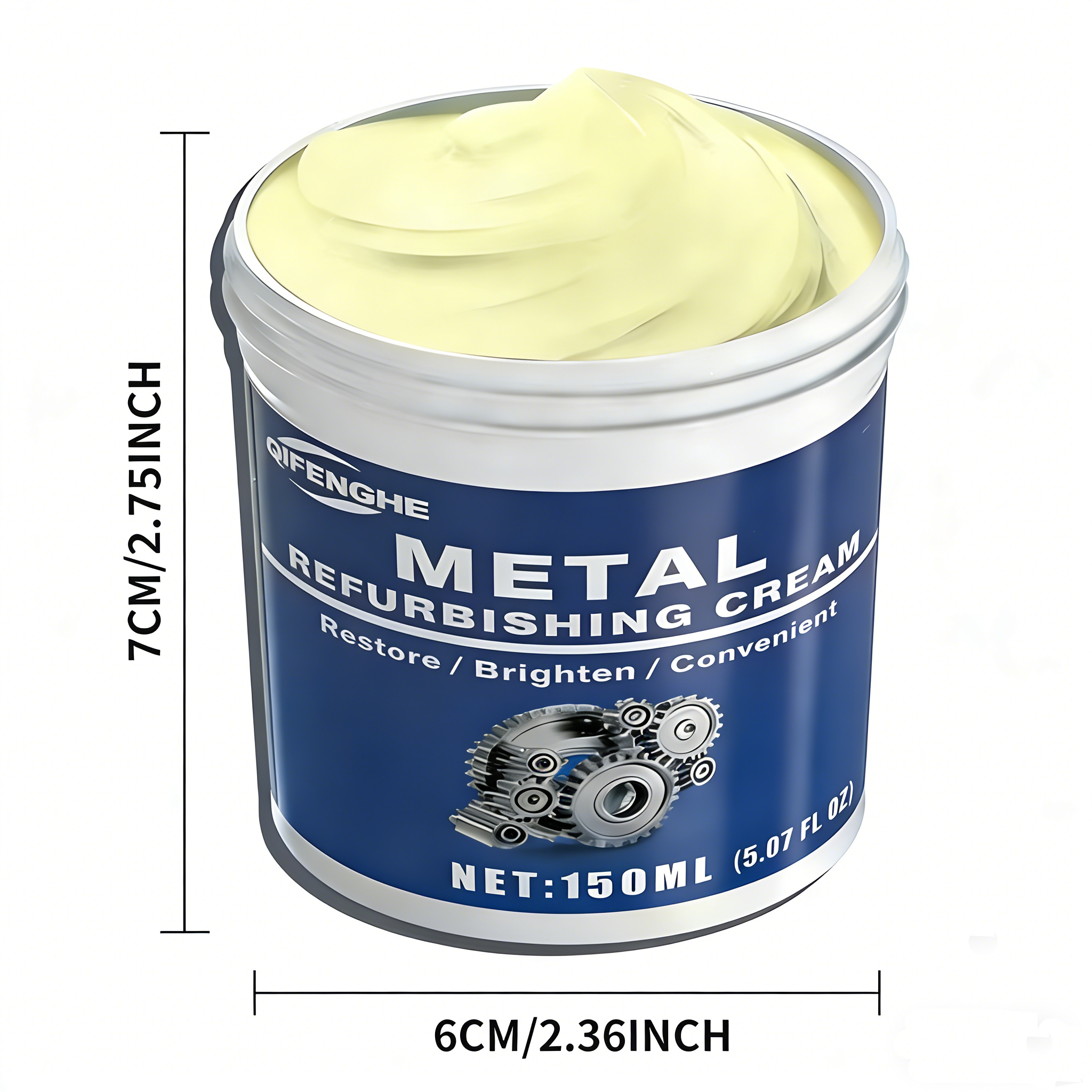 Metal Refurbishing Cream 150ML - đánh giá và giá Furniture Hardware Cleaner