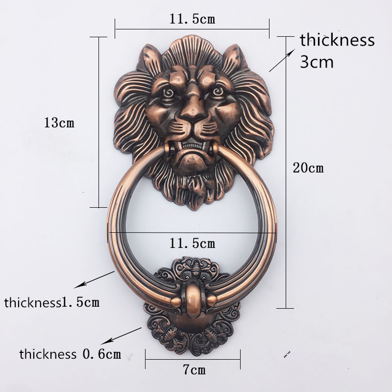 Antique Bronze Lion Head Handl - đánh giá và giá Furniture Hardware Brass