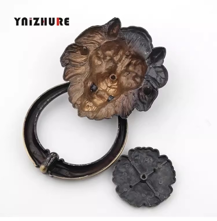 Antique Bronze Lion Head Handl - đánh giá và giá Furniture Hardware Brass
