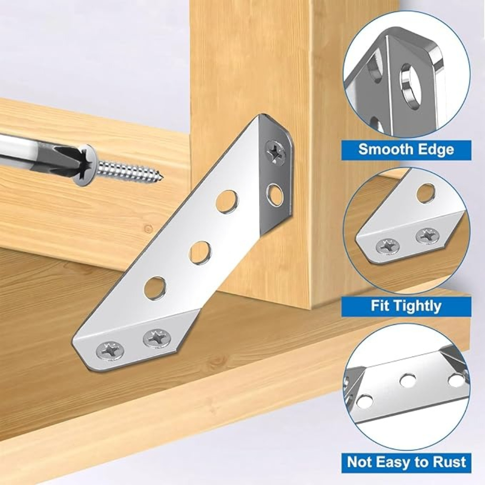 1-120Set Furniture Corner Conn - đánh giá và giá Furniture Hardware Fixing Screws