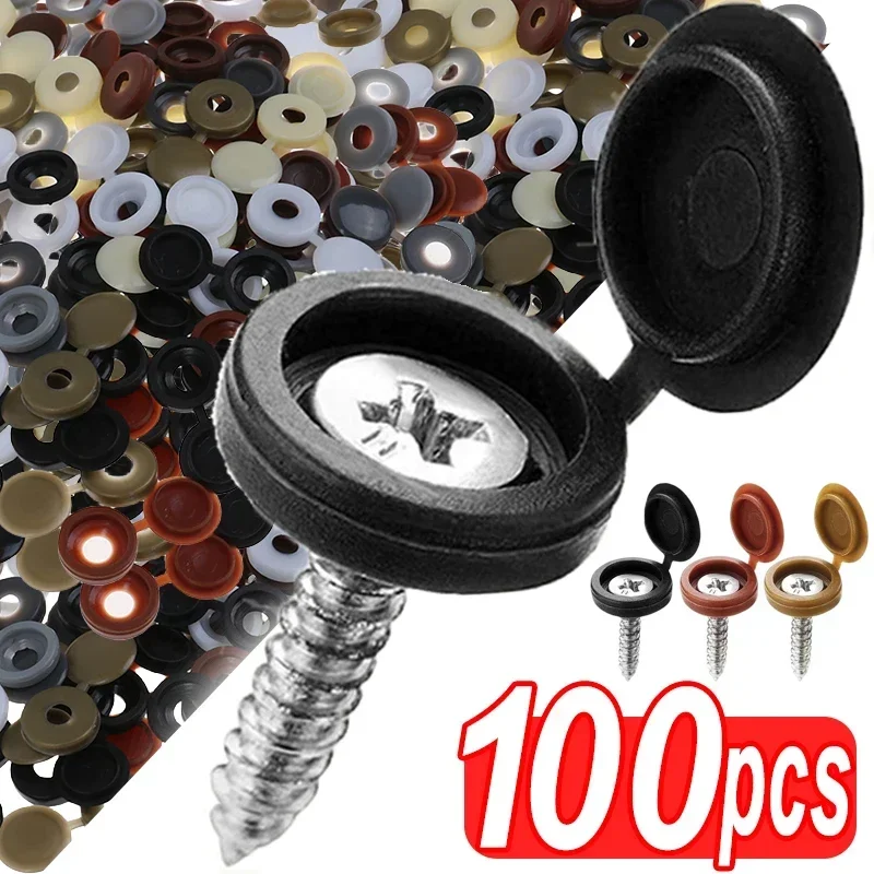 Hinged Plastic Screw Cap Cover - đánh giá và giá Furniture Hardware Covers