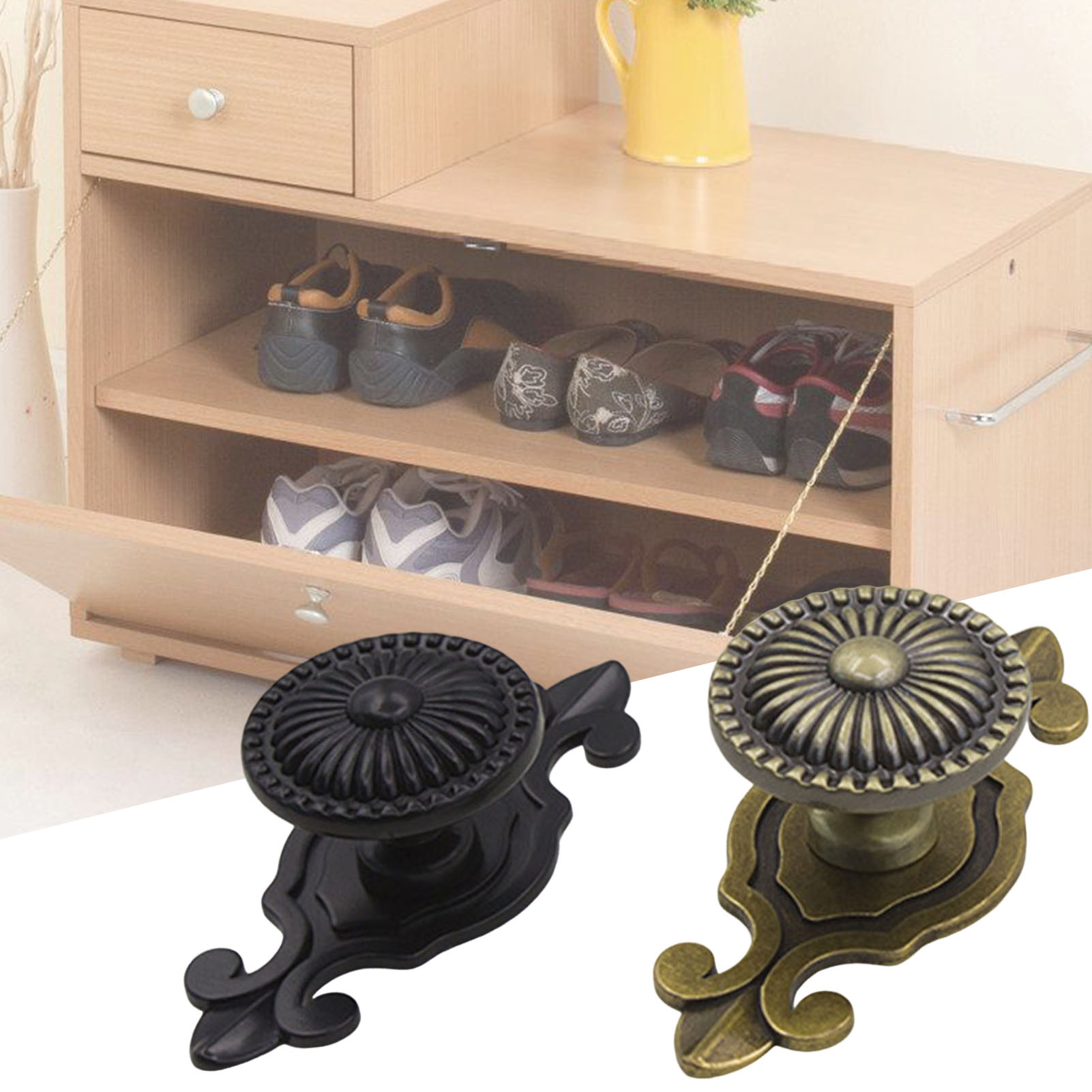 Cabinet Furniture Handle Retro - đánh giá và giá Furniture Hardware Brass