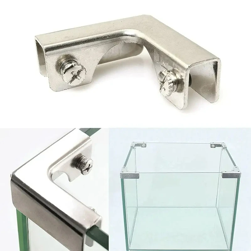 4Pcs L Type Glass Fixing Clip  - đánh giá và giá Furniture Hardware Types