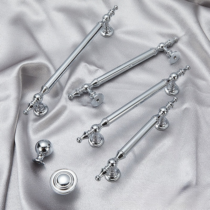 French Bright Silver Cabinet H - đánh giá và giá Furniture Hardware High End
