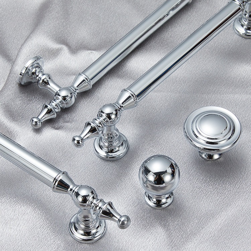 French Bright Silver Cabinet H - đánh giá và giá Furniture Hardware High End