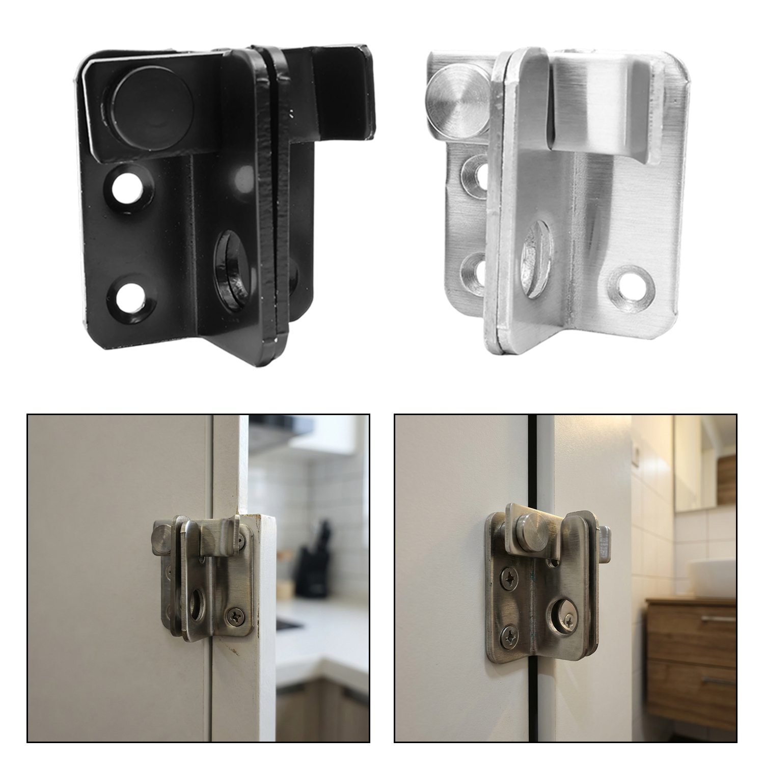 1/5set Flip Latch Gate Latches - đánh giá và giá Furniture Sliding Door Hardware