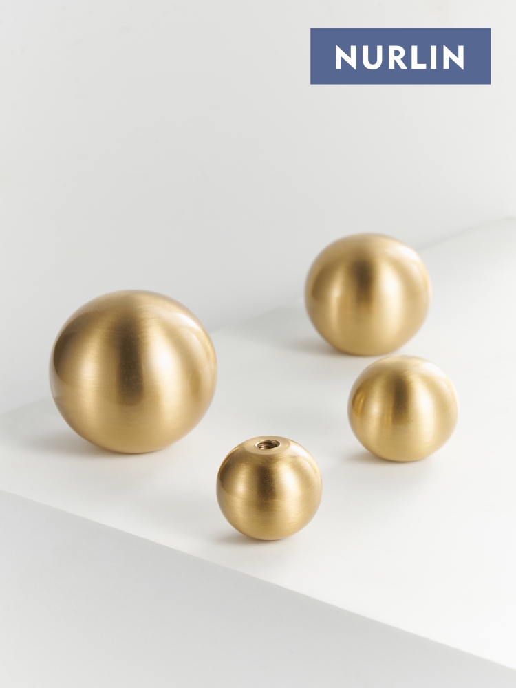 Nurlin Brass Round Ball Foot C - đánh giá và giá Furniture Hardware Brass