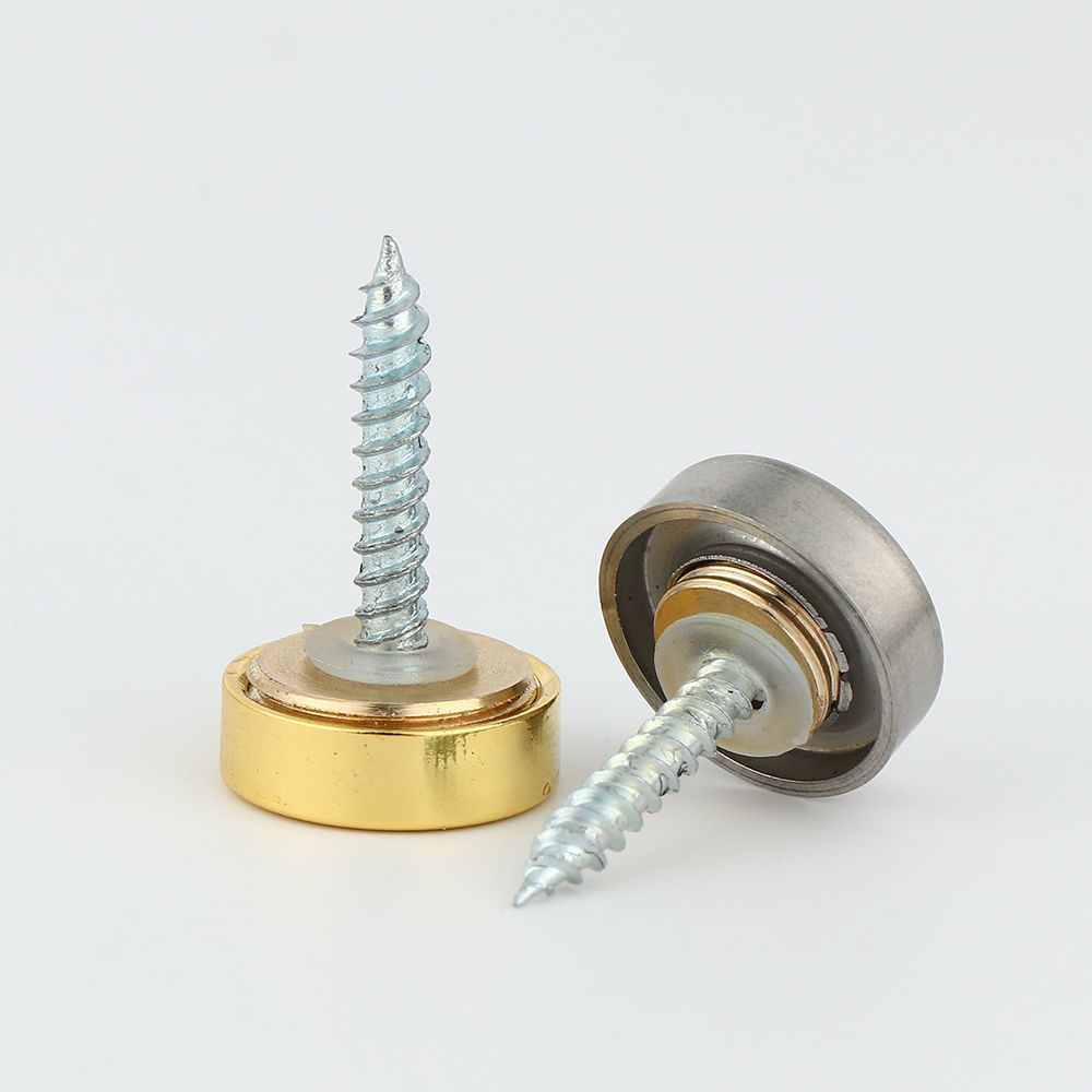 4 Sets Mirror Fasteners Screws - đánh giá và giá Furniture Hardware Covers