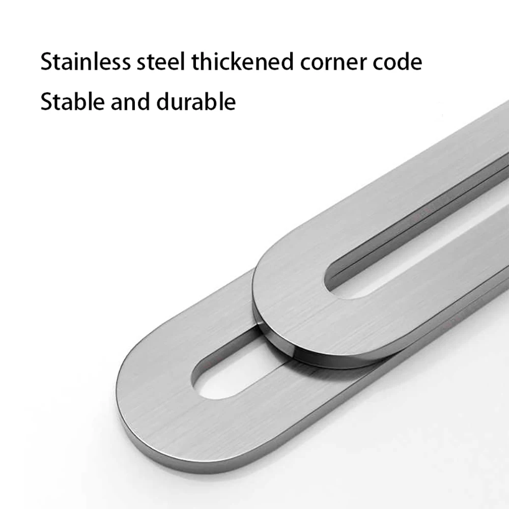 White Stainless Steel L/T Type - đánh giá và giá Furniture Hardware Types