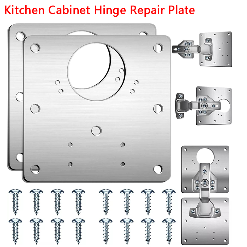 2/10Pcs Sets Hinge Repair Plat - đánh giá và giá Furniture Hardware Fixing Screws