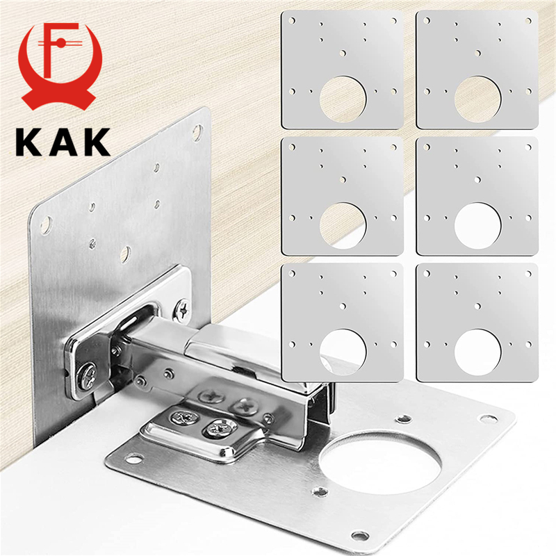 KAK 8pcs Hinge Repair Plate Br - đánh giá và giá Furniture Hardware Fixing Screws