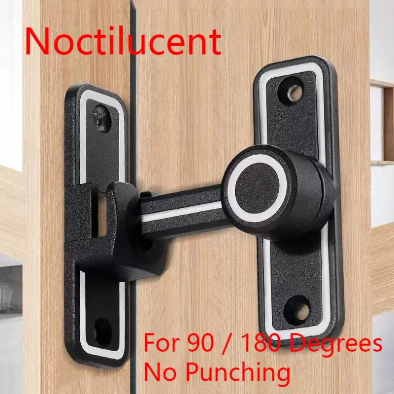 Black Luminous Barn Door Latch - đánh giá và giá Furniture Sliding Door Hardware