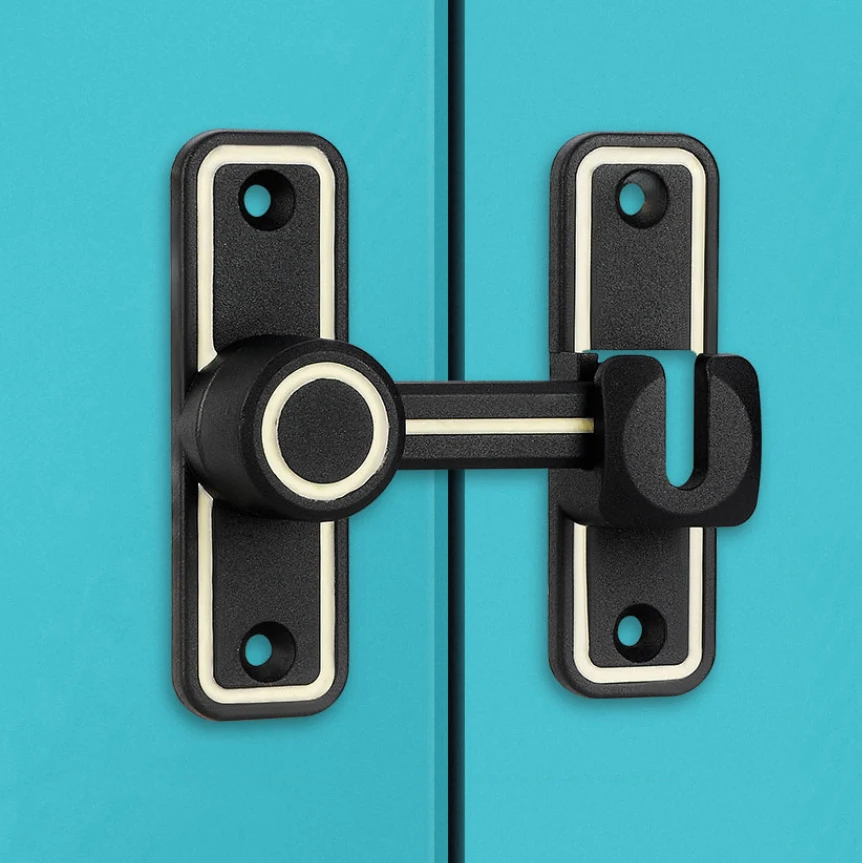 Black Luminous Barn Door Latch - đánh giá và giá Furniture Sliding Door Hardware