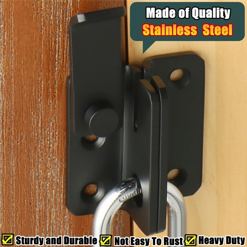 B04B-Flip Latch Sliding Bolt L - đánh giá và giá Furniture Sliding Door Hardware
