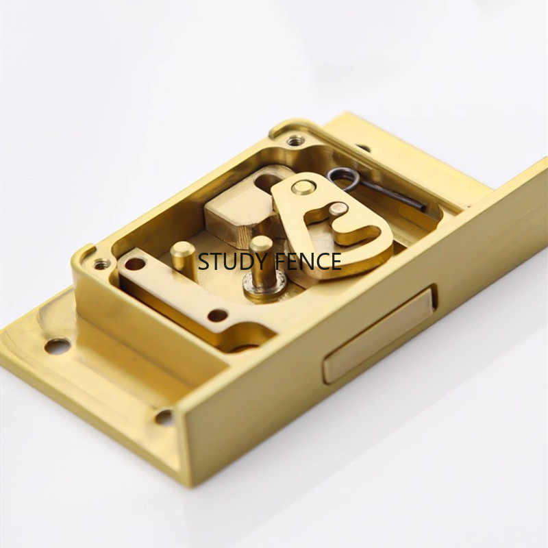 1PC Antique Metal Drawer Lock  - đánh giá và giá Furniture Hardware Brass