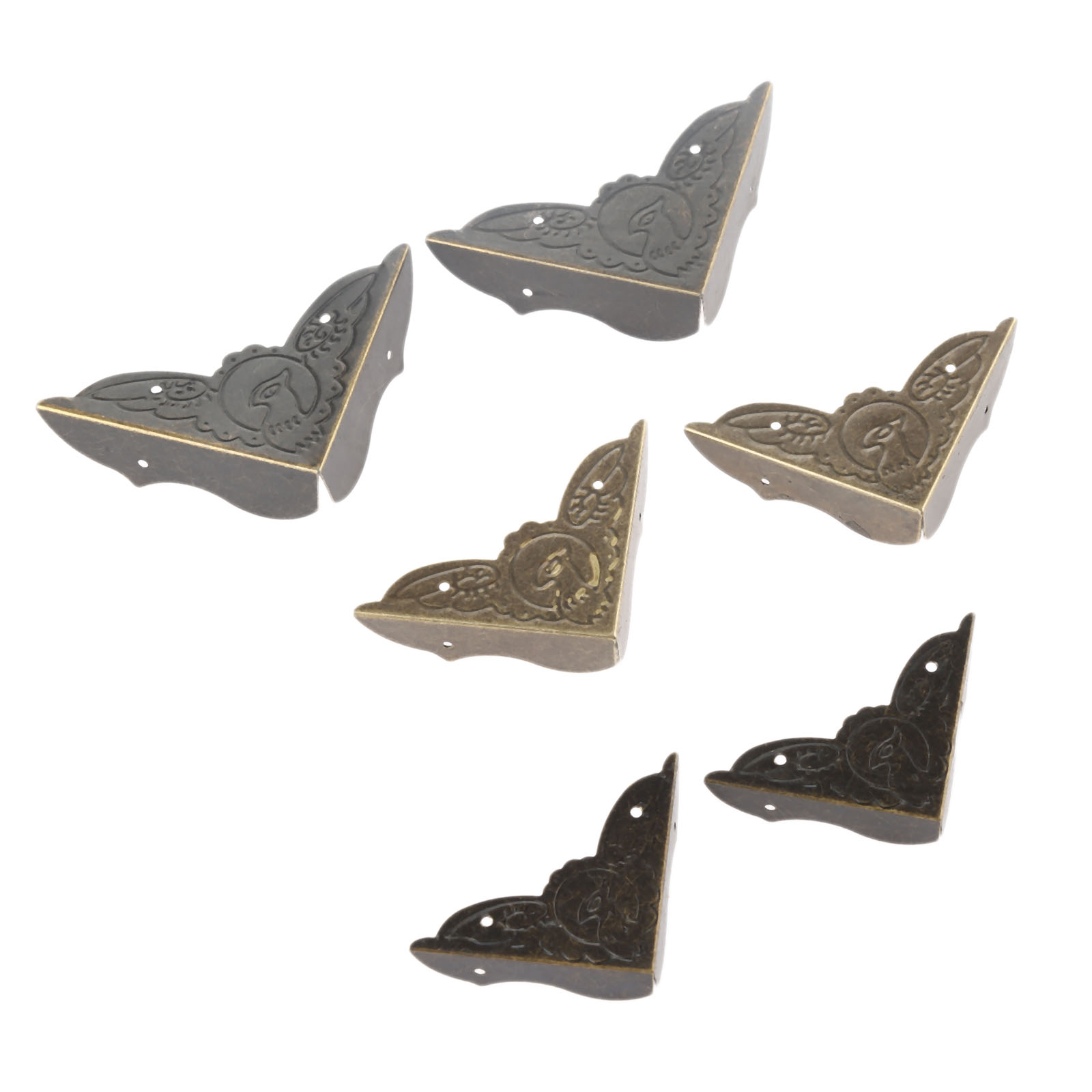 4Pcs Antique Brass Corner Brac - đánh giá và giá Furniture Hardware Brass