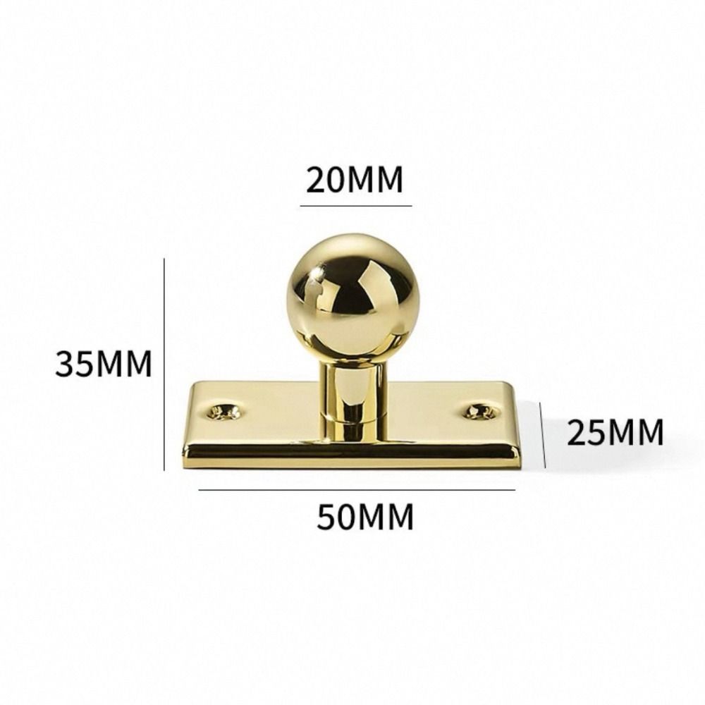 Round Ball Shape Gold Round Ba - đánh giá và giá Furniture Hardware Brass