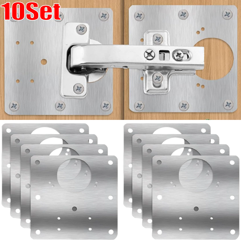 Cabinet Door Hinge Repair Plat - đánh giá và giá Furniture Hardware Fixing Screws