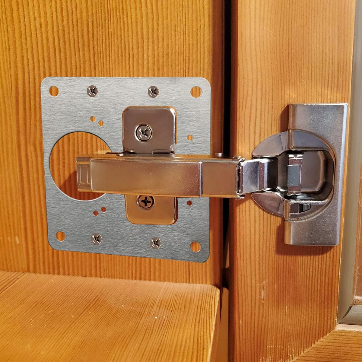 Cabinet Door Hinge Repair Plat - đánh giá và giá Furniture Hardware Fixing Screws