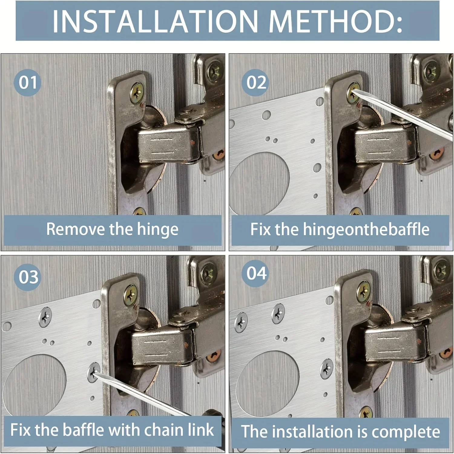 4-piece cabinet hinge repair p - đánh giá và giá Furniture Hardware Fixing Screws