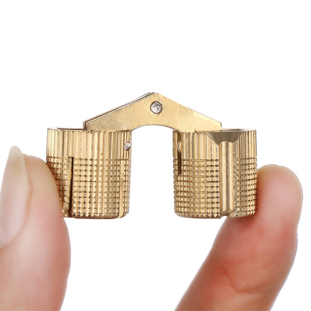 1pc Hardware Door Invisible Hi - đánh giá và giá Furniture Hardware Brass