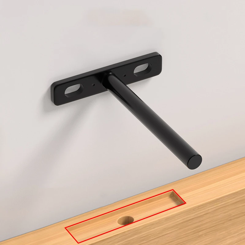 1Pcs Invisible Support T-brack - đánh giá và giá Furniture Hardware Types