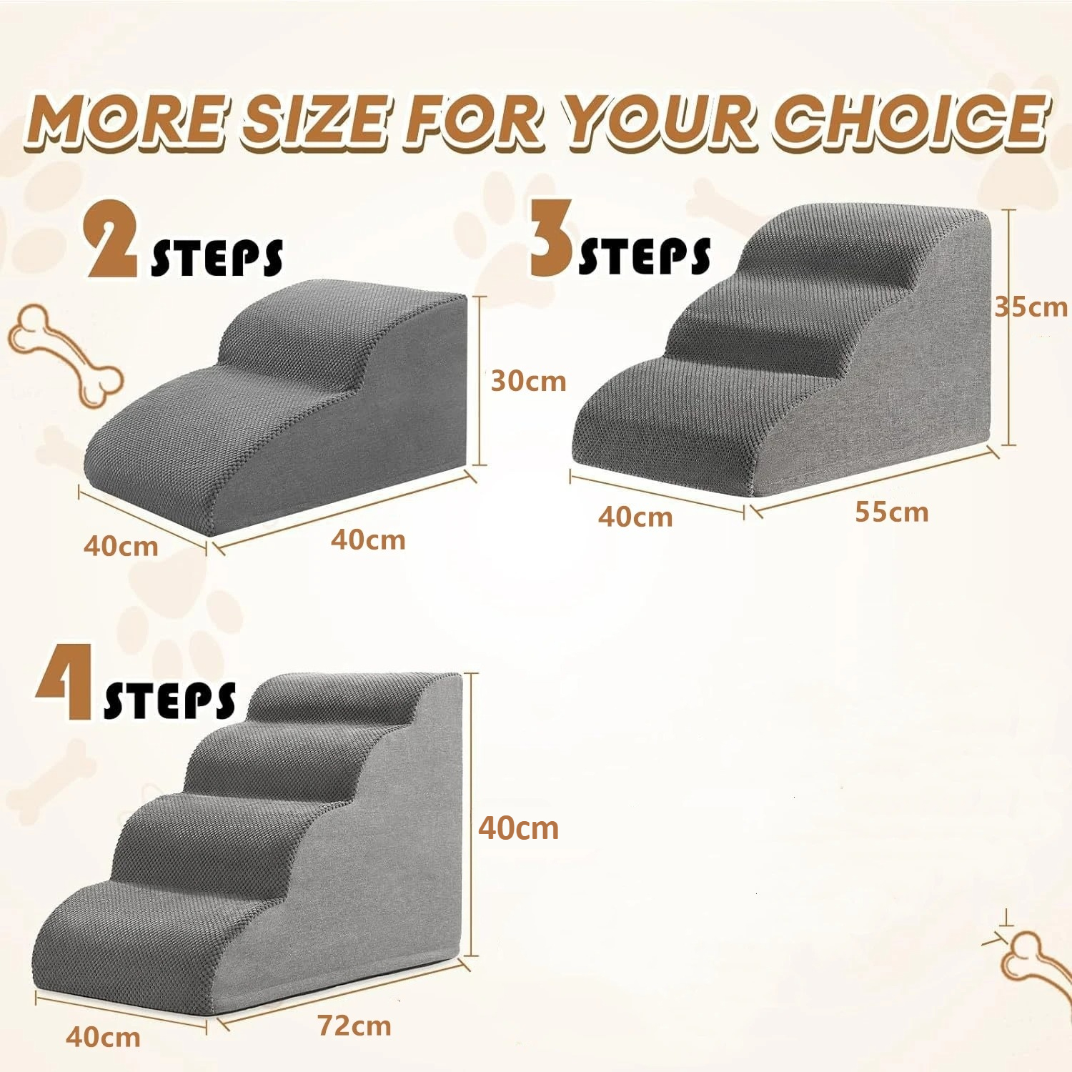 Ladder Puppys Stairs Pets Bone - đánh giá và giá Furniture Hardware For Bed