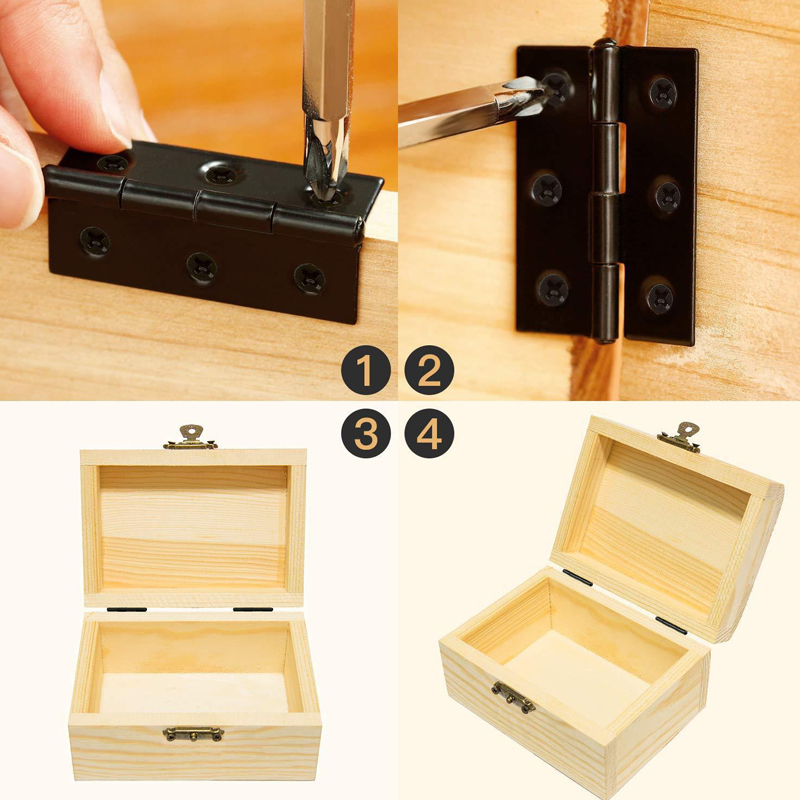 WV Black Door Hinges Stainless - đánh giá và giá Furniture Hardware Fixing Screws